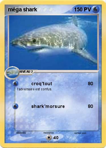 Pokemon méga shark