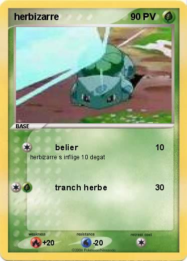Pokemon herbizarre