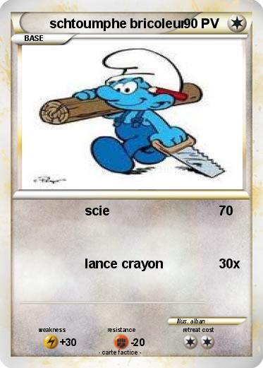 Pokemon schtoumphe bricoleur