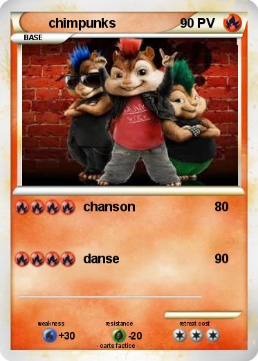 Pokemon chimpunks