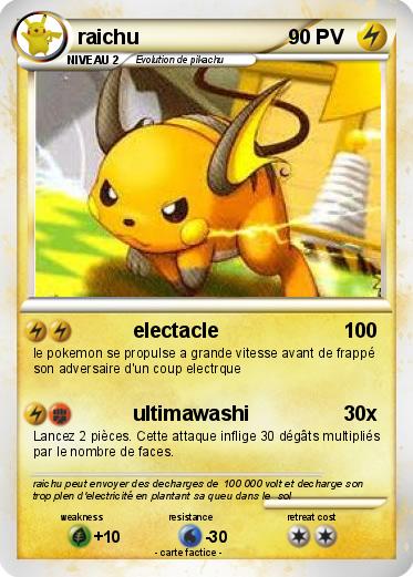 Pokemon raichu