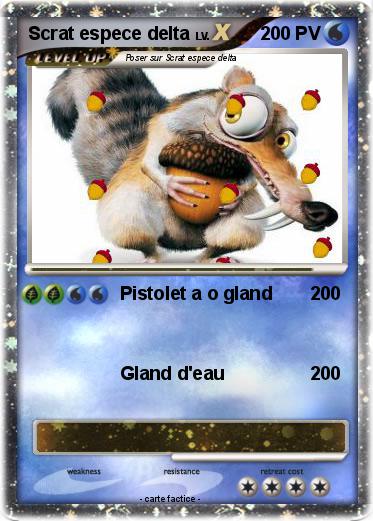 Pokemon Scrat espece delta