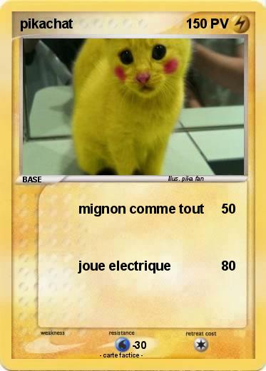 Pokemon pikachat
