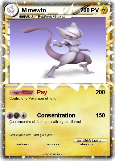 Pokemon M mewto