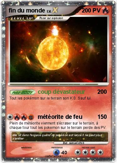 Pokemon fin du monde