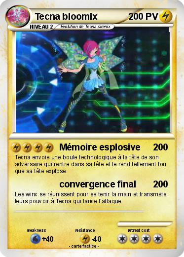 Pokemon Tecna bloomix