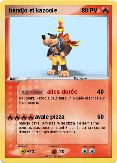 Pokemon bandjo et kazooie