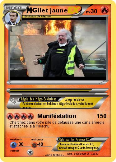 Pokemon Gilet jaune