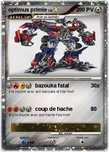 Pokemon optimus primle