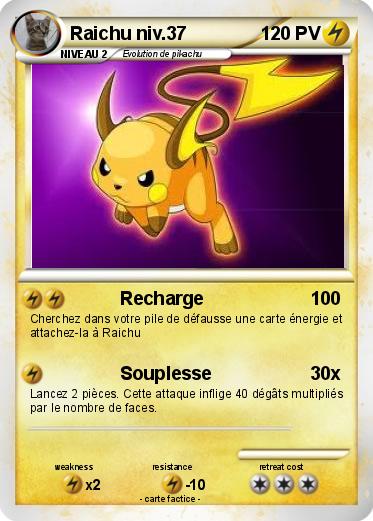 Pokemon Raichu niv.37