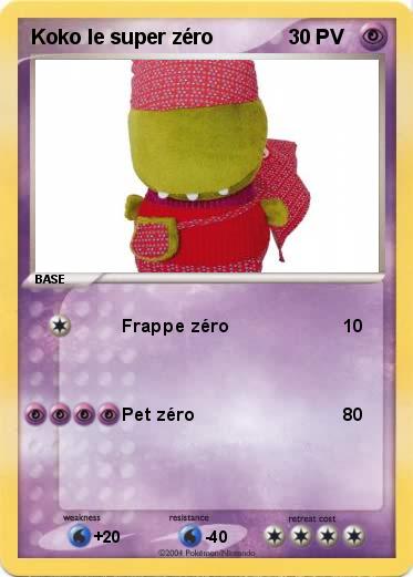 Pokemon Koko le super zéro