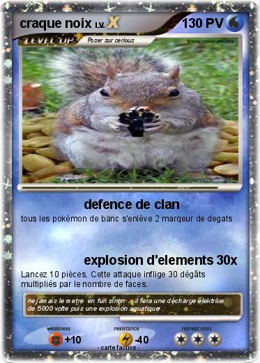 Pokemon craque noix