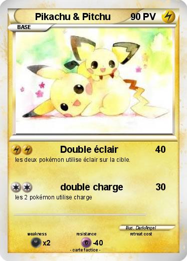 Pokemon Pikachu & Pitchu