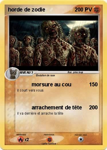 Pokemon horde de zodie