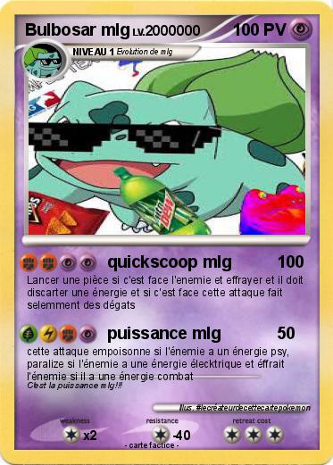 Pokemon Bulbosar mlg