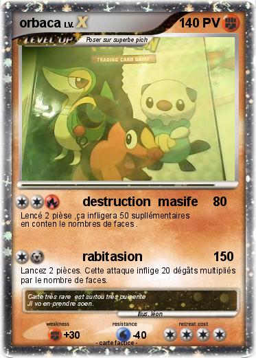 Pokemon orbaca