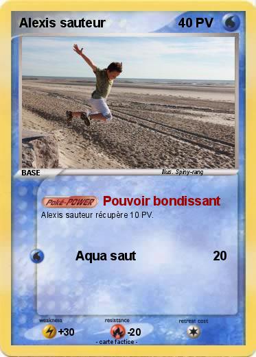 Pokemon Alexis sauteur