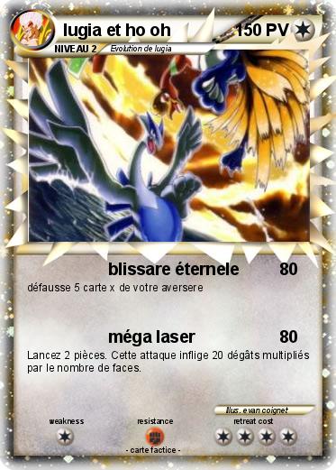 Pokemon lugia et ho oh