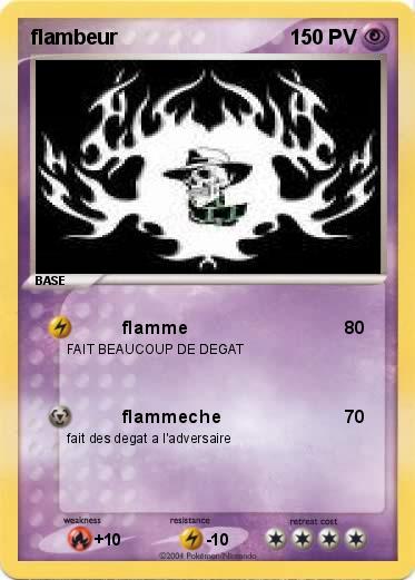 Pokemon flambeur