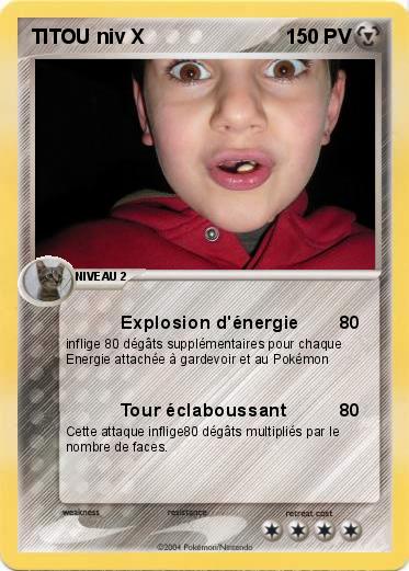 Pokemon TITOU niv X