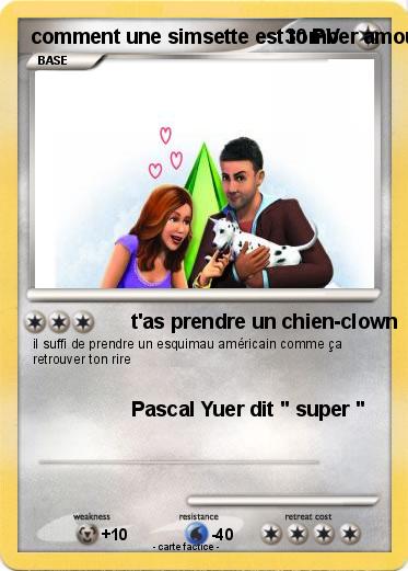 Pokemon comment une simsette est tomber amoureuse