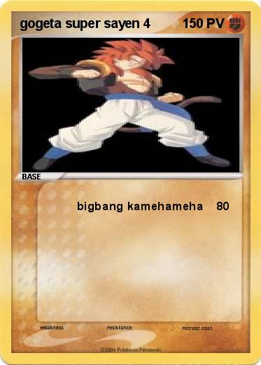 Pokemon gogeta super sayen 4