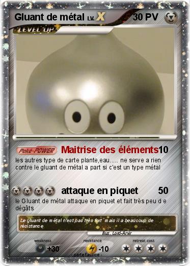 Pokemon Gluant de métal