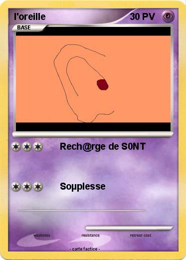 Pokemon l'oreille