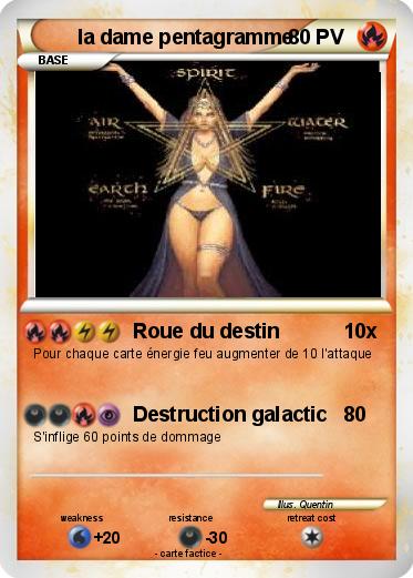 Pokemon la dame pentagramme