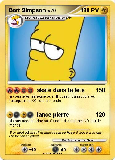 Pokemon Bart Simpson