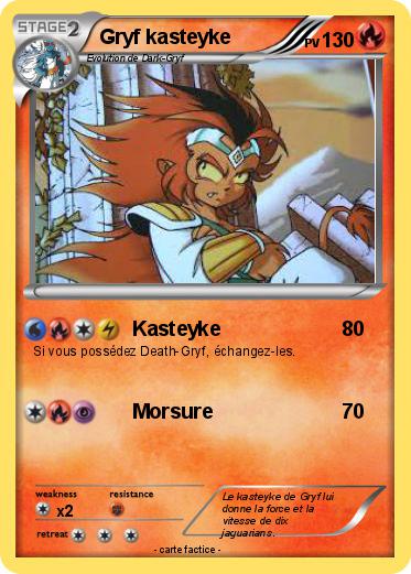 Pokemon Gryf kasteyke