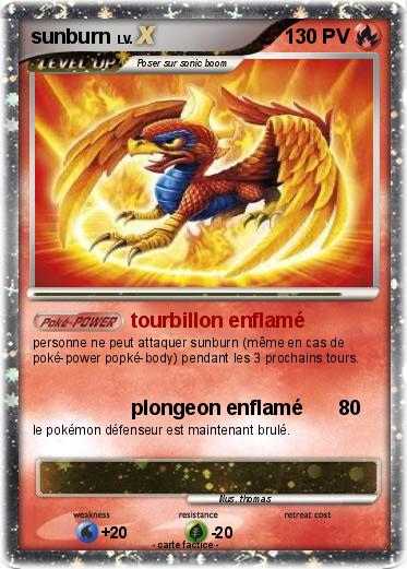 Pokemon sunburn