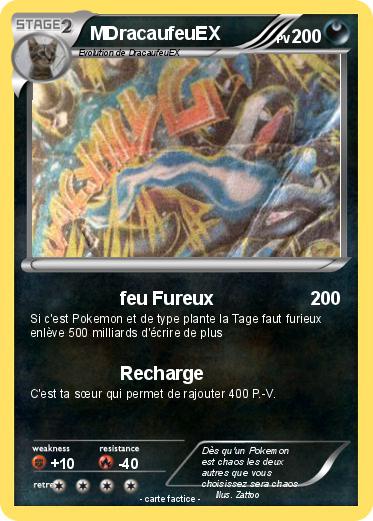 Pokemon MDracaufeuEX