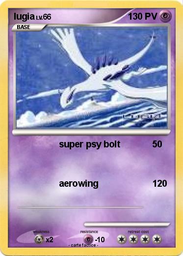 Pokemon lugia