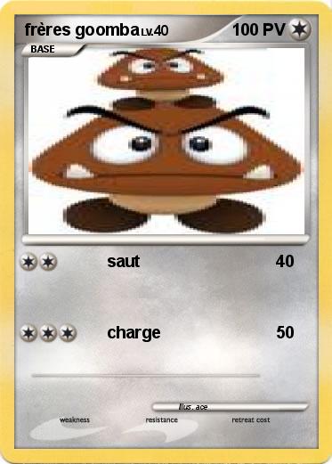 Pokemon frères goomba