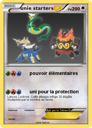 Pokemon unie starters