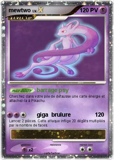 Pokemon mewtwo