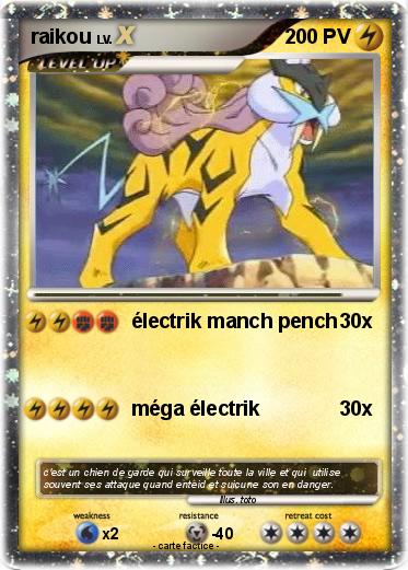 Pokemon raikou