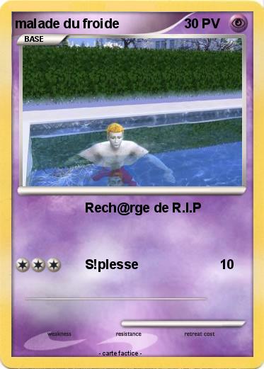 Pokemon malade du froide