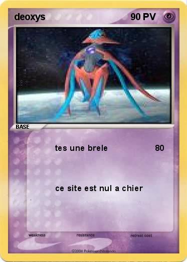 Pokemon deoxys 
