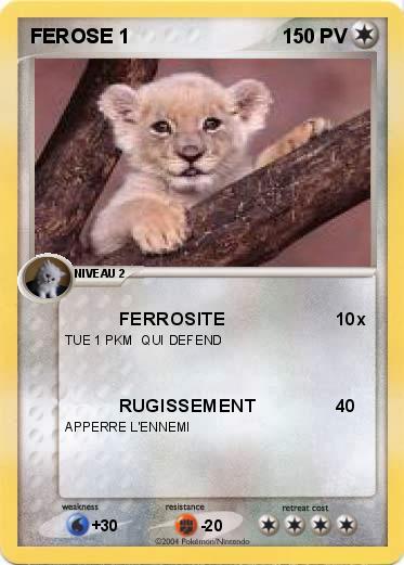 Pokemon FEROSE 1