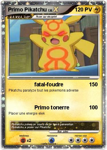 Pokemon Primo Pikatchu