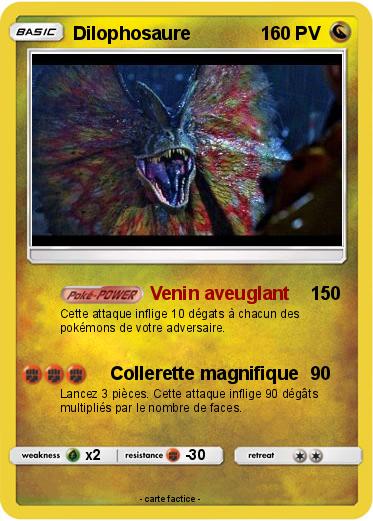 Pokemon Dilophosaure