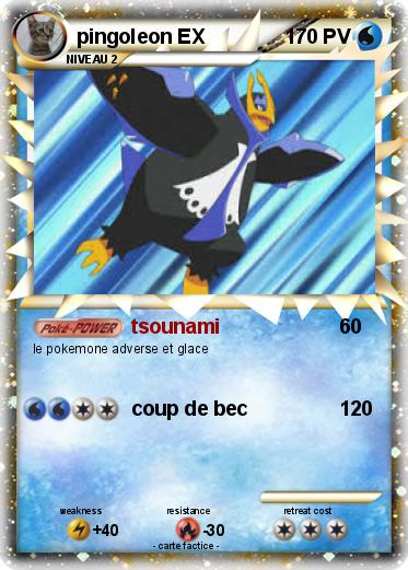 Pokemon pingoleon EX