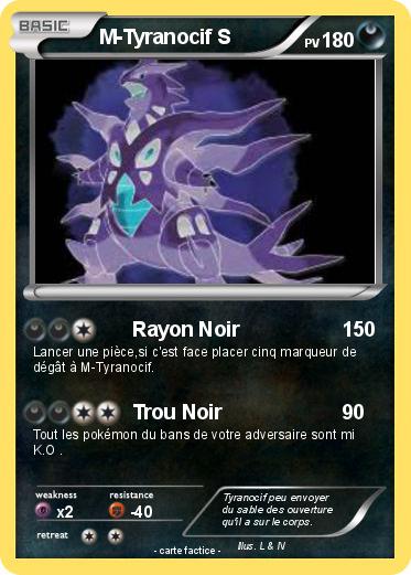 Pokemon M-Tyranocif S