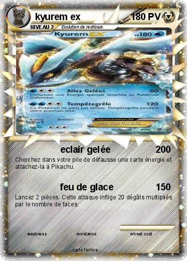 Pokemon kyurem ex