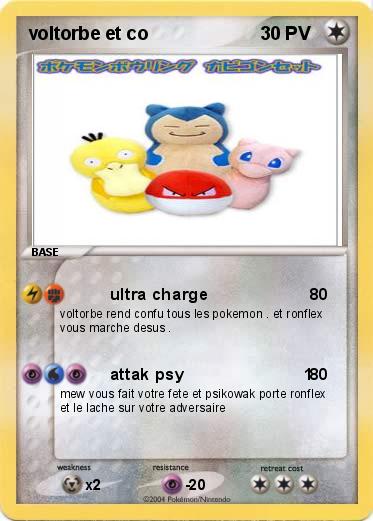 Pokemon voltorbe et co