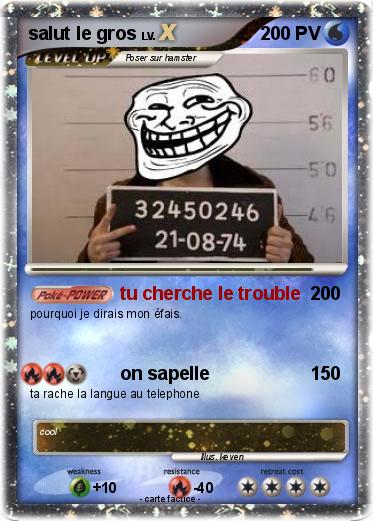 Pokemon salut le gros