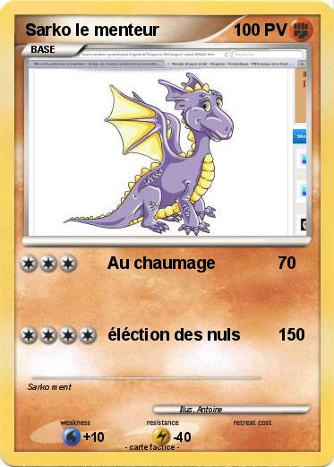 Pokemon Sarko le menteur