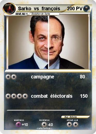 Pokemon Sarko  vs  françois